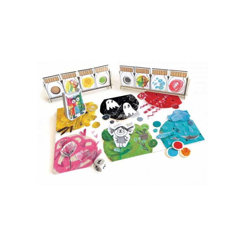 Het Kleurenmonster - Bordspel, Asmodee