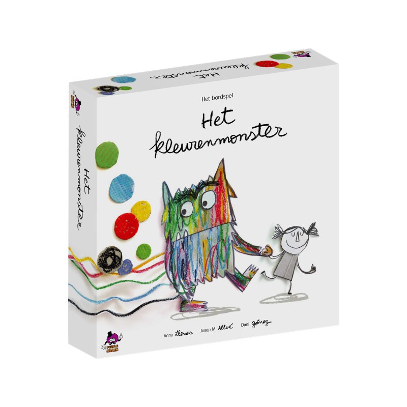 Het Kleurenmonster - Bordspel, Asmodee