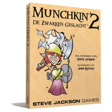 Munchkin 2: De Zwakken Geslacht - Kaartspel, Asmodee