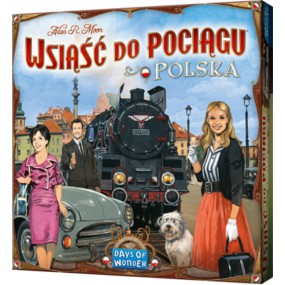 Ticket to Ride: Polska - Bordspel, Asmodee