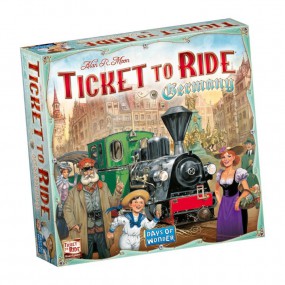 Ticket to Ride: Germany - Bordspel, Asmodee