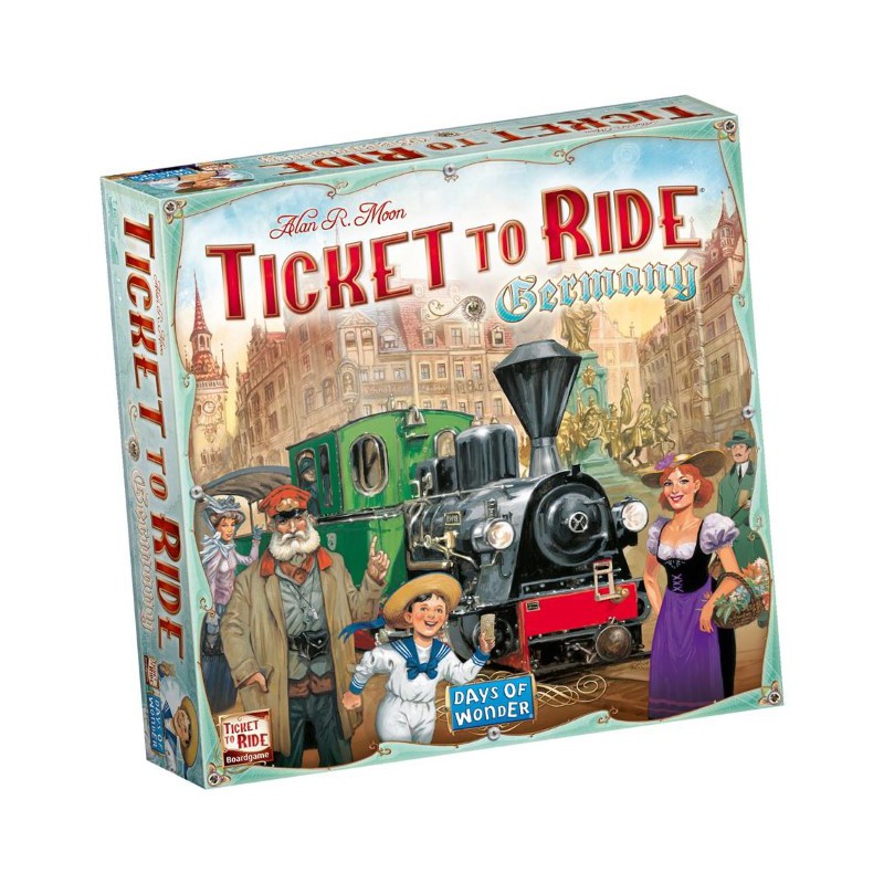 Ticket to Ride: Germany - Bordspel, Asmodee