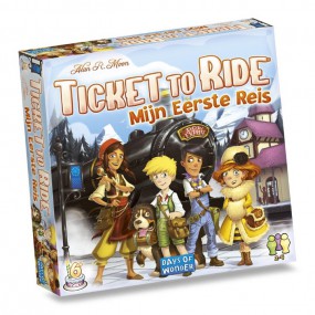 Ticket to Ride: Mijn Eerste Reis- Bordspel, Asmodee
