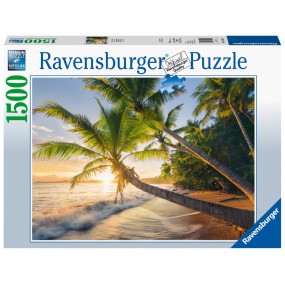 Strand  ravensburger 1500stukjes