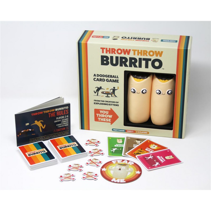Throw Throw Burrito  - Kaartspel, Asmodee