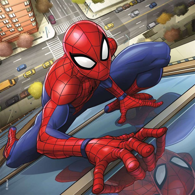 Ravensburger Spiderman in actie 3x49stukjes