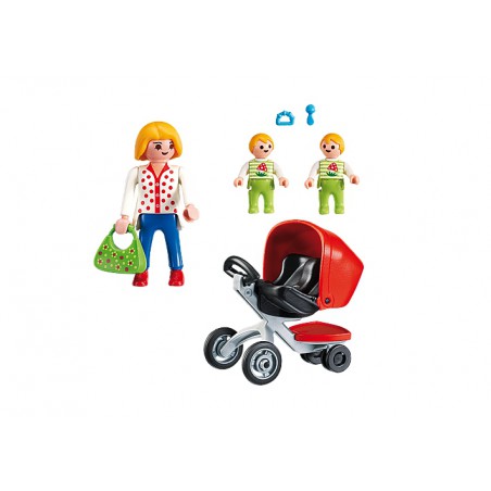 Playmobil Dollhouse 5573 Tweeling Kinderwagen