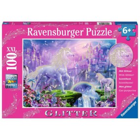 Koninkrijk van de Eenhoorns (glitter) 100p Ravensburger