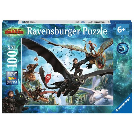 Dragons: The hidden world 3 100p Ravensburger