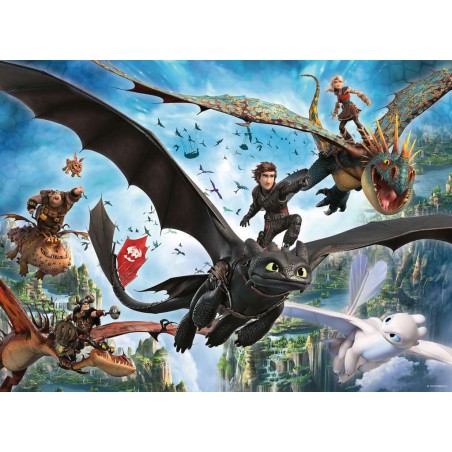 Dragons: The hidden world 3 100p Ravensburger