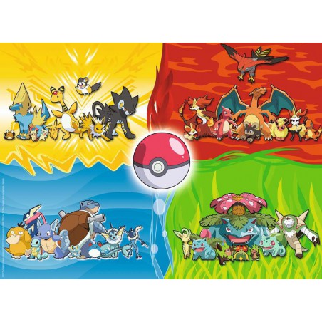 Verschillende Pokémons 150p Ravensburger