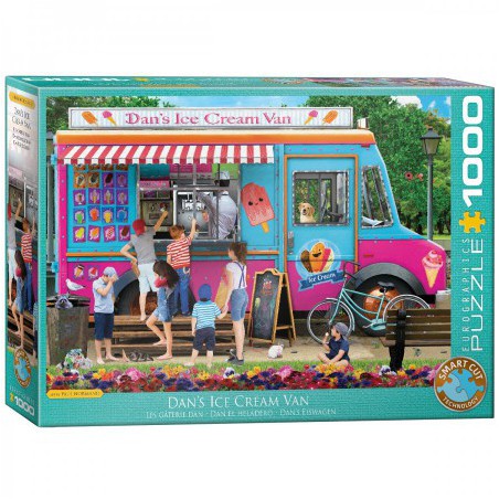 Dan's Ice Cream Van - Paul Normand, Eurographics 1000stukjes