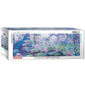 Waterlilies - Claude Monet, Panorama , Eurographics 1000stukjes