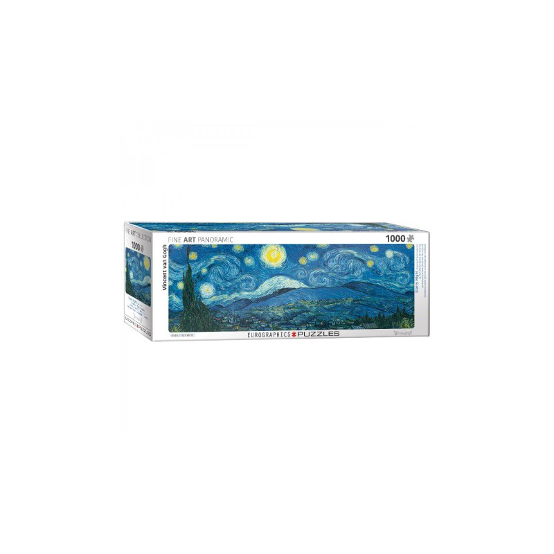 Starry Night - van Gogh, Panorama , Eurographics 1000stukjes