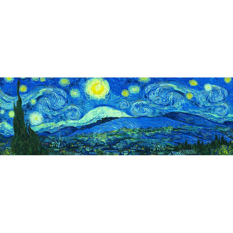 Starry Night - van Gogh, Panorama , Eurographics 1000stukjes
