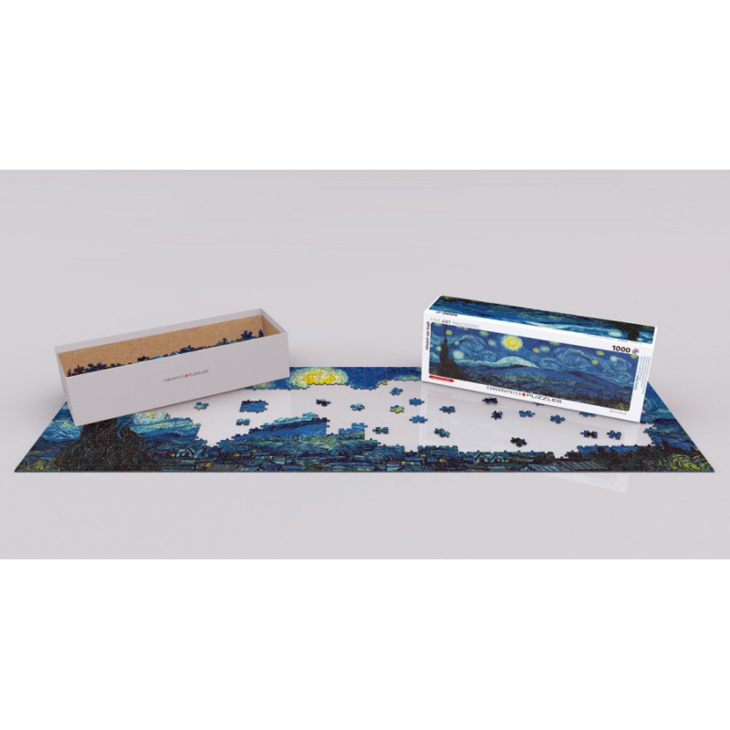 Starry Night - van Gogh, Panorama , Eurographics 1000stukjes