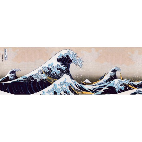 Great Wave of Kanagawa - Hokusai, Panorama , Eurographics 1000stukjes