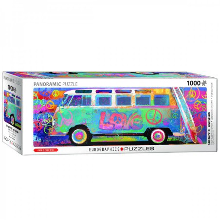 Samba Pa' Ti - Love Bus VW , Panorama , Eurographics 1000stukjes