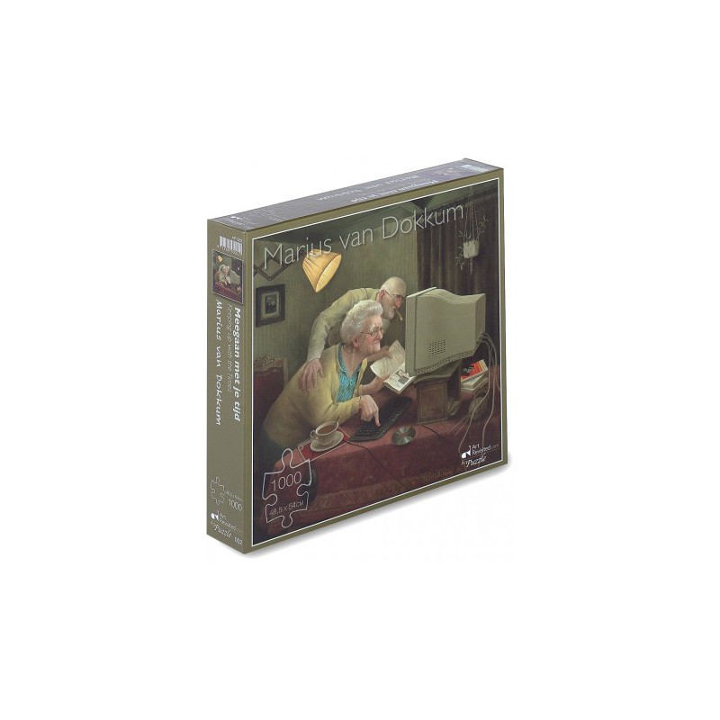 Meegaan met je Tijd - Marius van Dokkum 1000stukjes