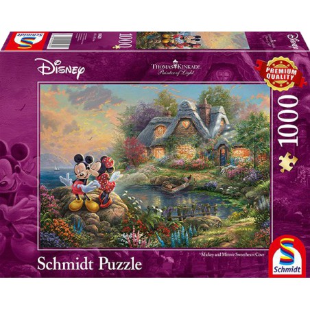 Mickey & mini Disney Kinkade 1000 stukjes