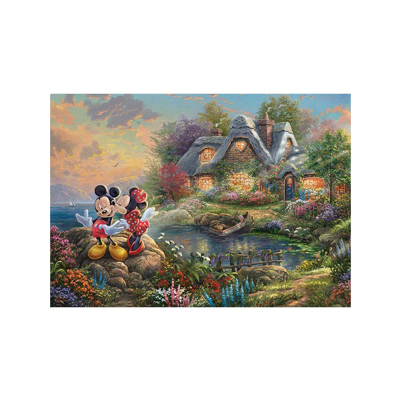 Mickey & mini Disney Kinkade 1000 stukjes