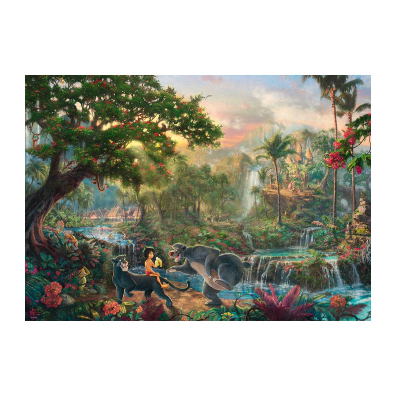 Jungle Book,  Kinkade 1000 stukjes