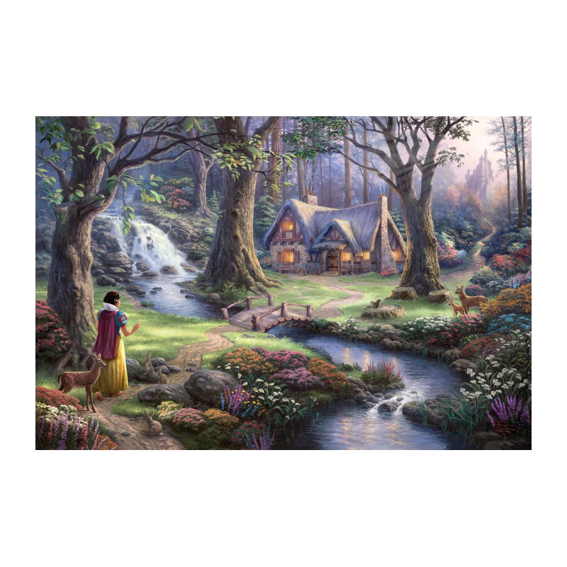 Snow White,  Kinkade 1000 stukjes