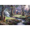 Snow White,  Kinkade 1000 stukjes