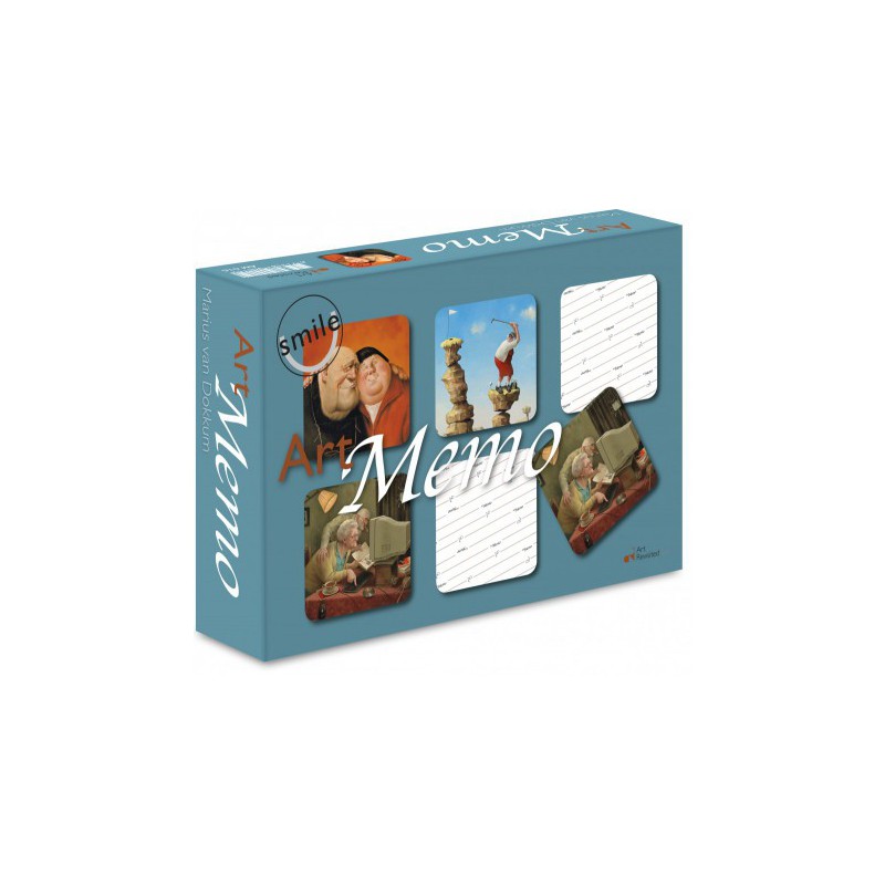 Marius van Dokkum Art Memo - Smile