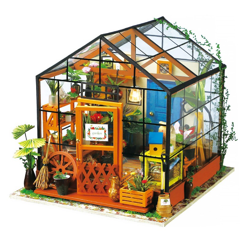 Cathy`s Flowerhouse, Diy Miniature House