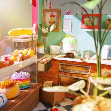 Dessert shop, Diy Miniature House