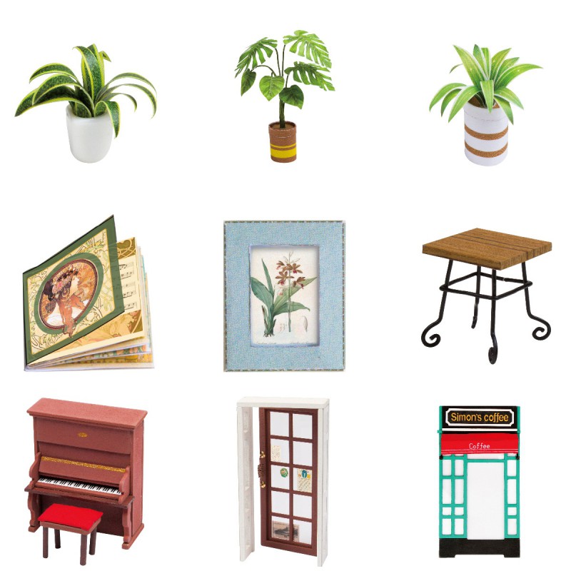 Simon`s Coffee, Diy Miniature House