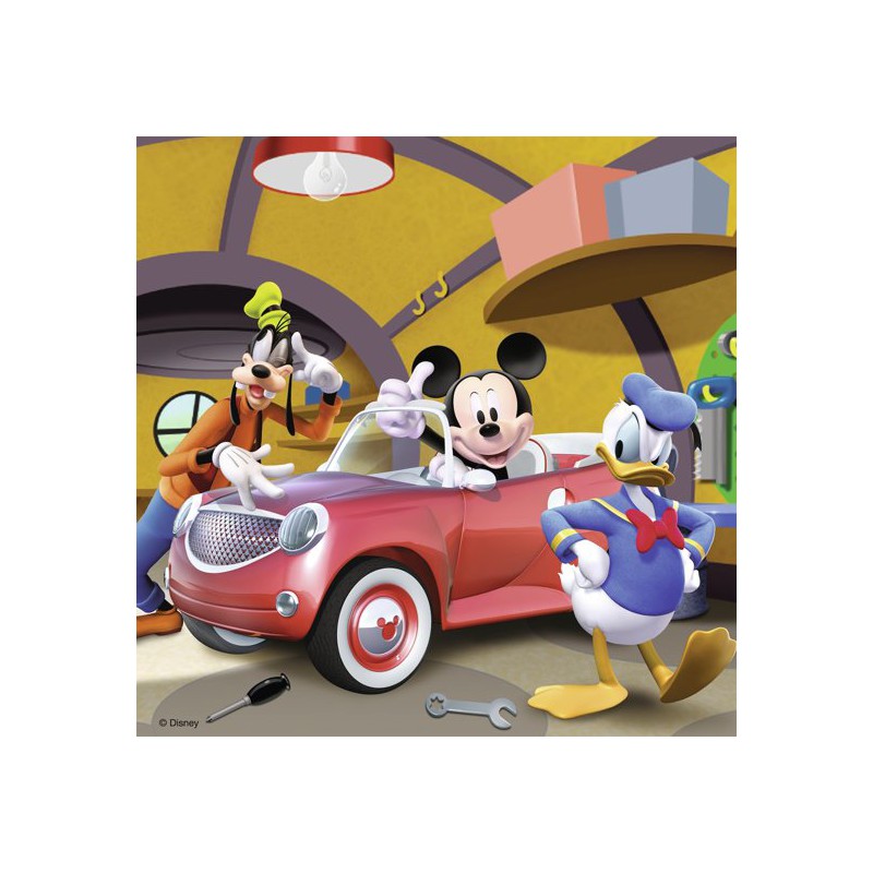 Iedereen houdt van Mickey 3x49p Ravensburger