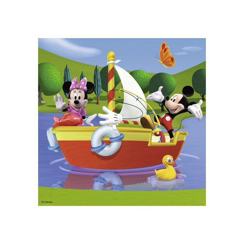 Iedereen houdt van Mickey 3x49p Ravensburger