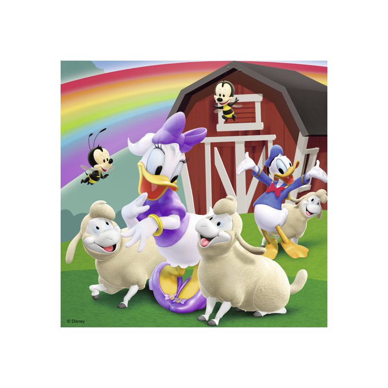 Iedereen houdt van Mickey 3x49p Ravensburger