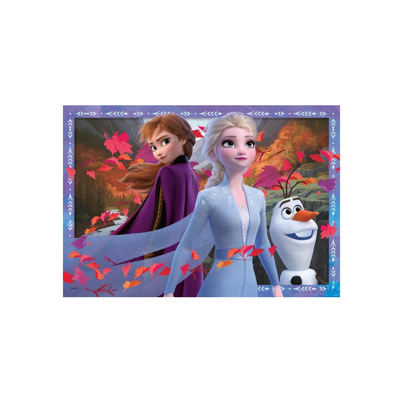 DFZ: Frozen 2 Ijzige avonturen, 2x24p Ravensburger