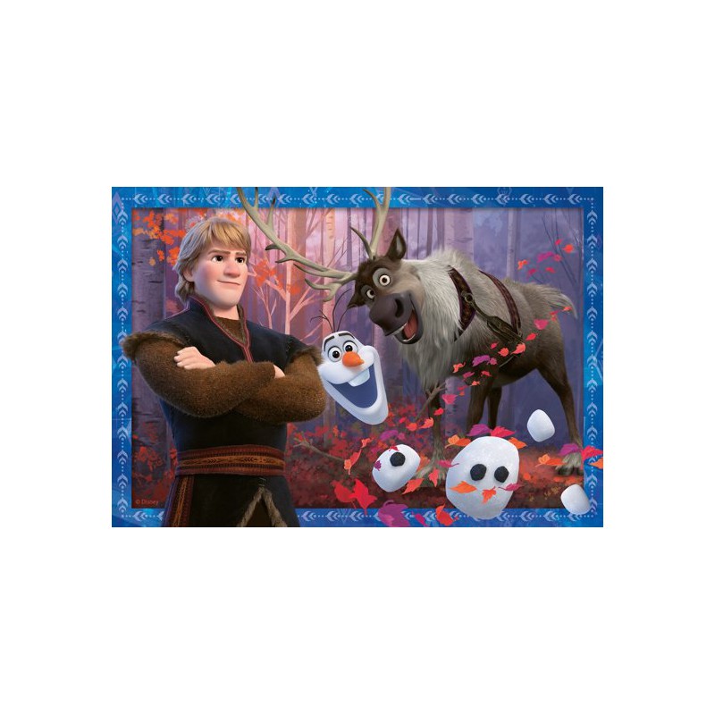 DFZ: Frozen 2 Ijzige avonturen, 2x24p Ravensburger