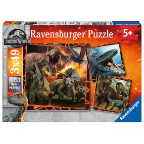 JW: Jurassic World - Jachtinstinct 3x49p Ravensburger