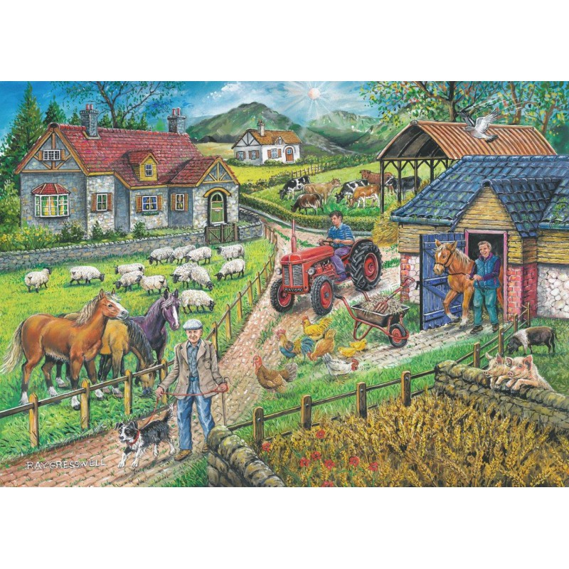 Barley Mow Farm, 250 XL stukjes House of Puzzles