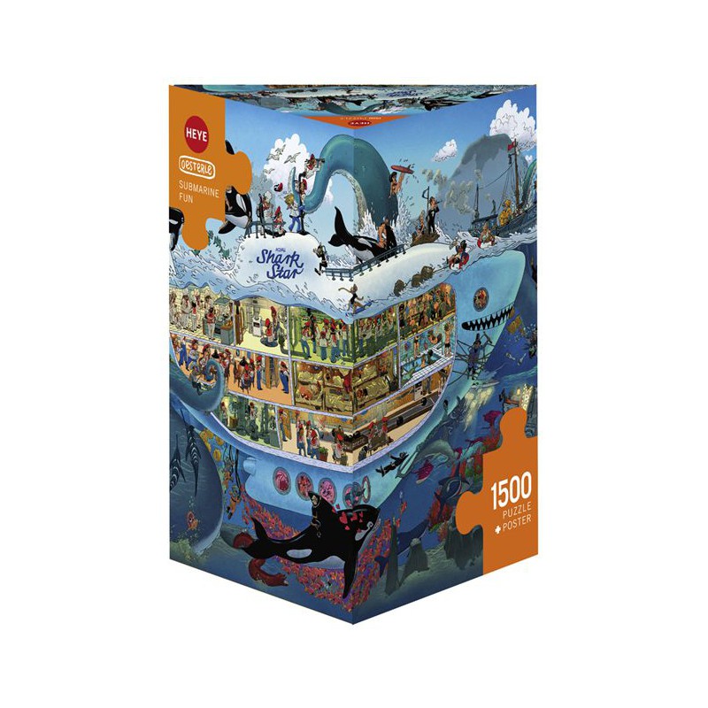 Submarine Fun, Heye Puzzel 1500stukjes