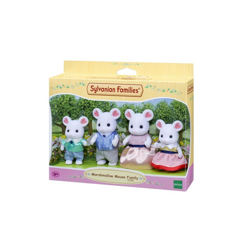 Familie marshmellow muis, 5308 Sylvanian families