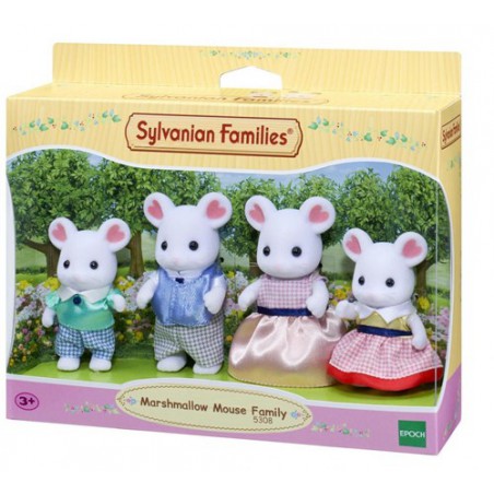 Familie marshmellow muis, 5308 Sylvanian families