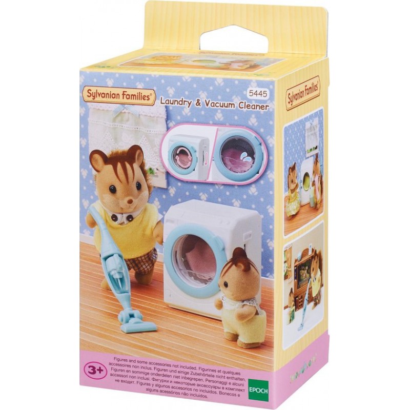 Wasmachine & stofzuiger, 5445 Sylvanian families
