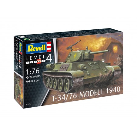 Revell T-34/76 Modell 1940