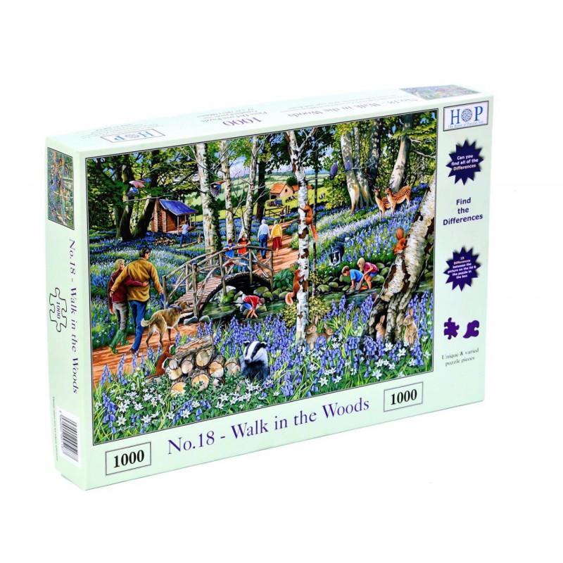 No.18 - Walk in the woods, 1000 stukjes