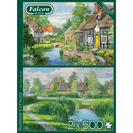 Riverside Cottages, Falcon 2x 500 stukjes