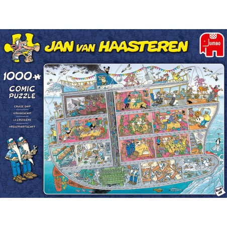 Jan van Haasteren Het Cruiseschip 1000stukjes