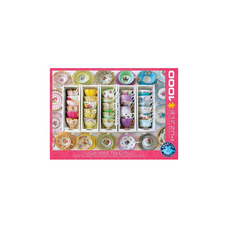 Tea Cups Boxes, Eurographics 1000stukjes