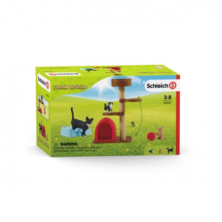 Schleich 42501 Speeltijd voor schattige katten.