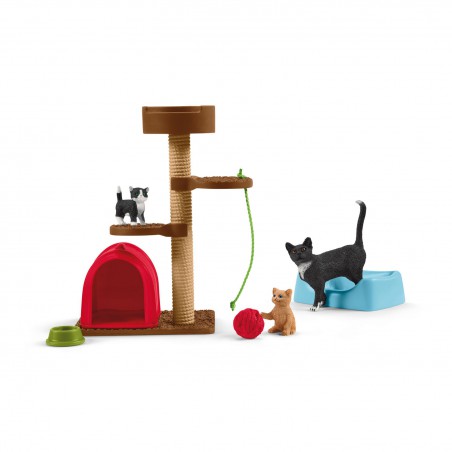 Schleich 42501 Speeltijd voor schattige katten.